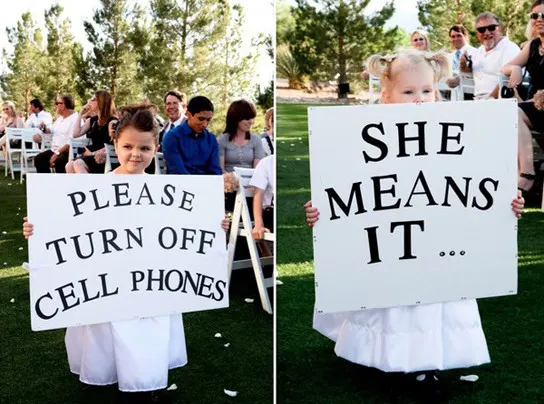 Tips for an Unplugged Wedding | PreOwnedWeddingDresses.com