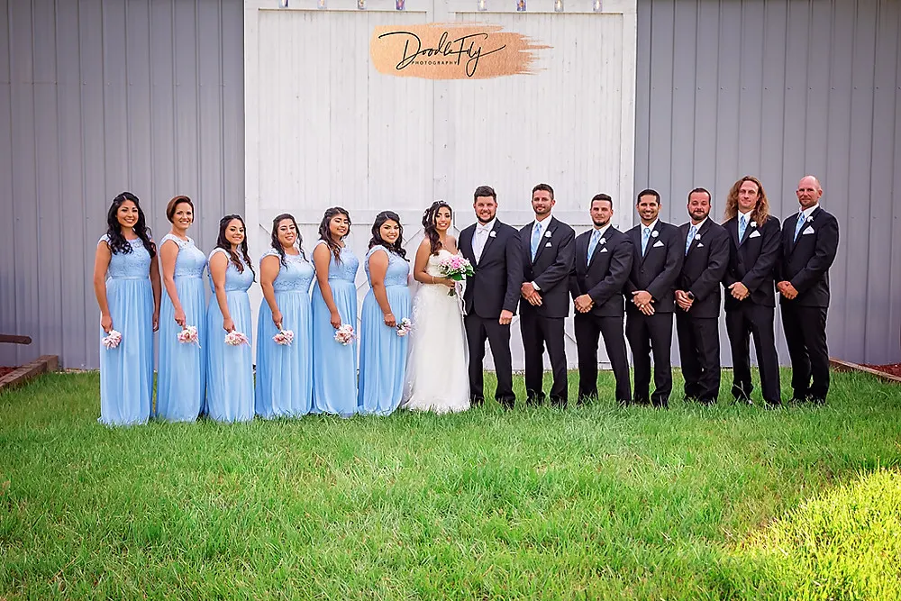 Wedding Party, Barn Wedding, Country Wedding, Venue Naples Wedding Barn, Naples Florida, Wedding Photos by Doodle Fly Photography, Florida Wedding, SWFL Wedding, Naples Wedding